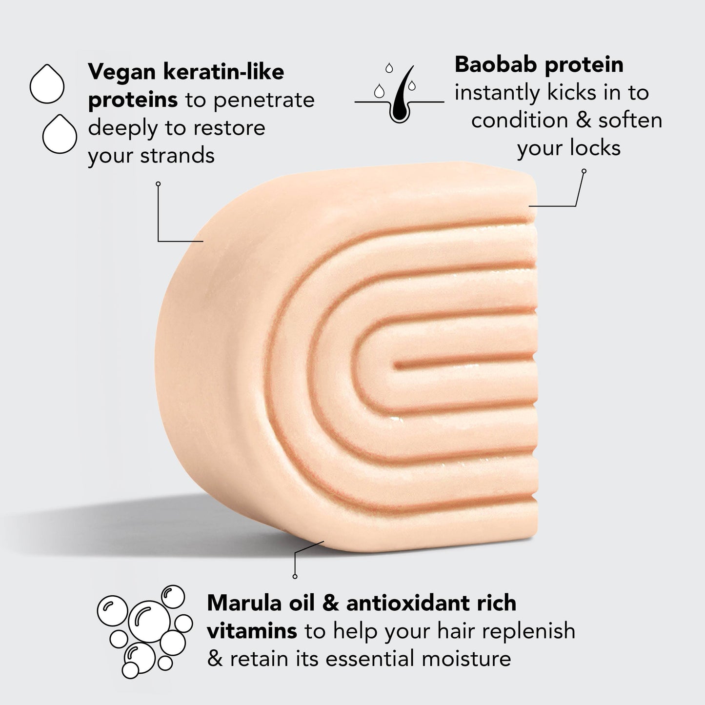 Bond Repair Solid Hårmaske for miljøvennlige hårprodukter - Side bilde