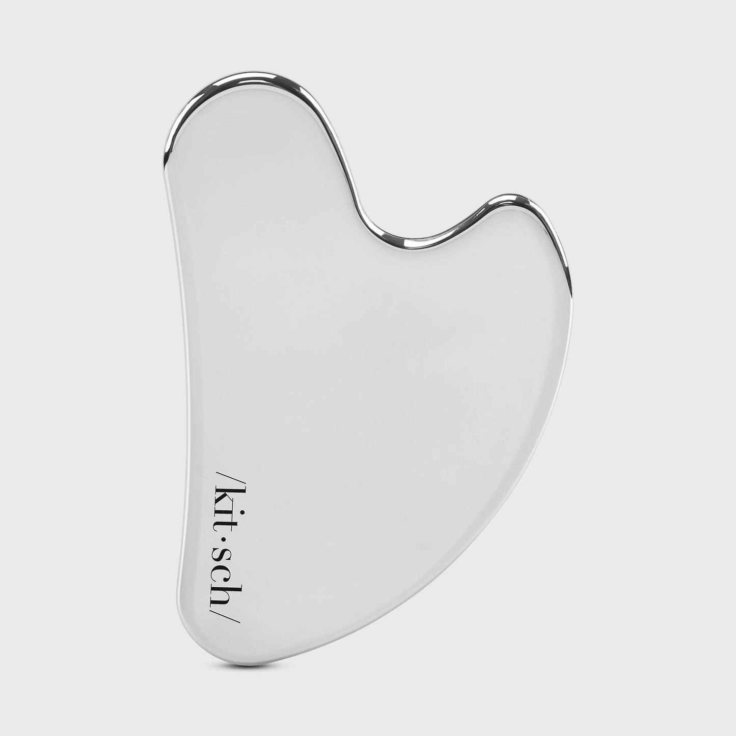 Gua Sha i rustfritt stål - Front bilde