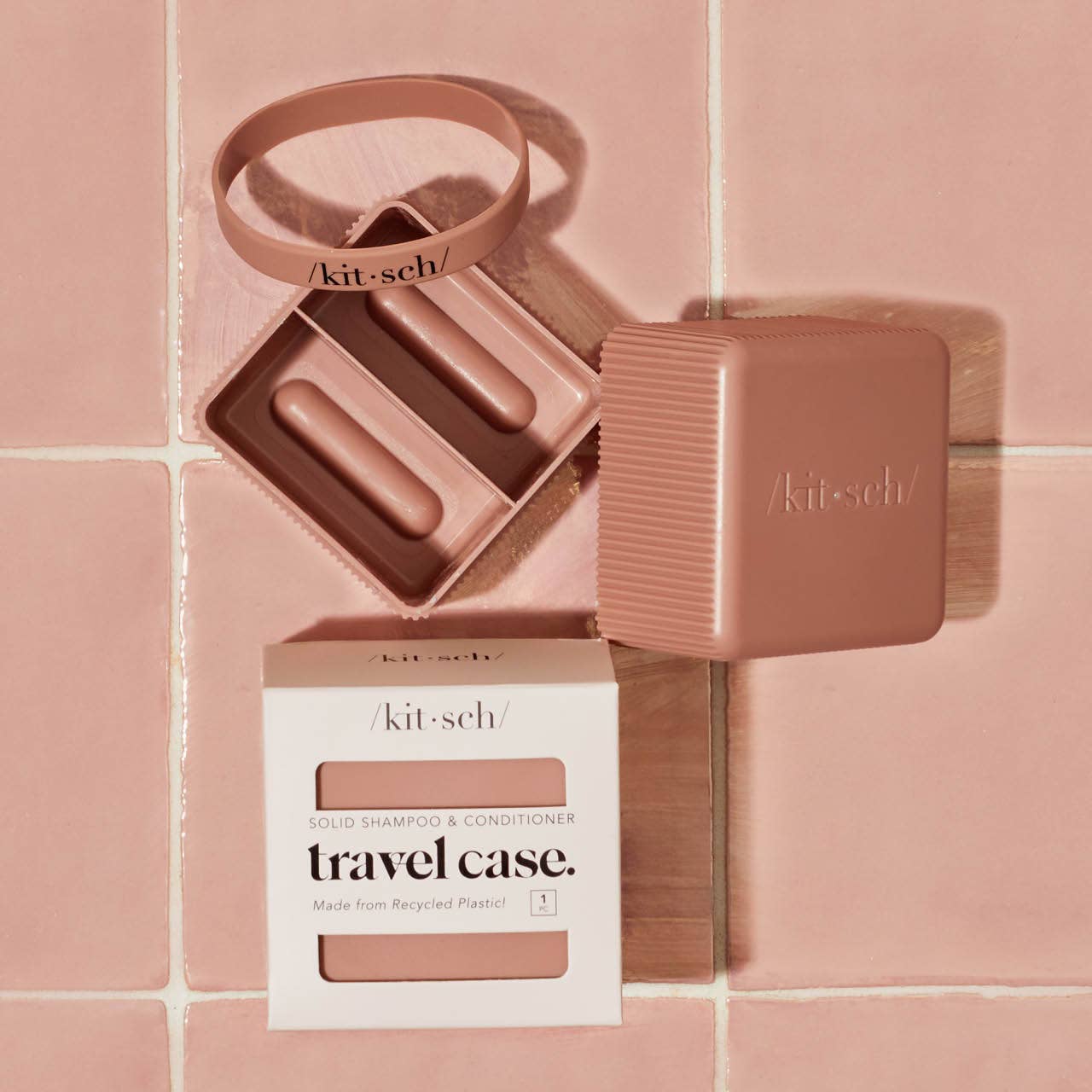Kitsch reise etui - Bilde ovenfra