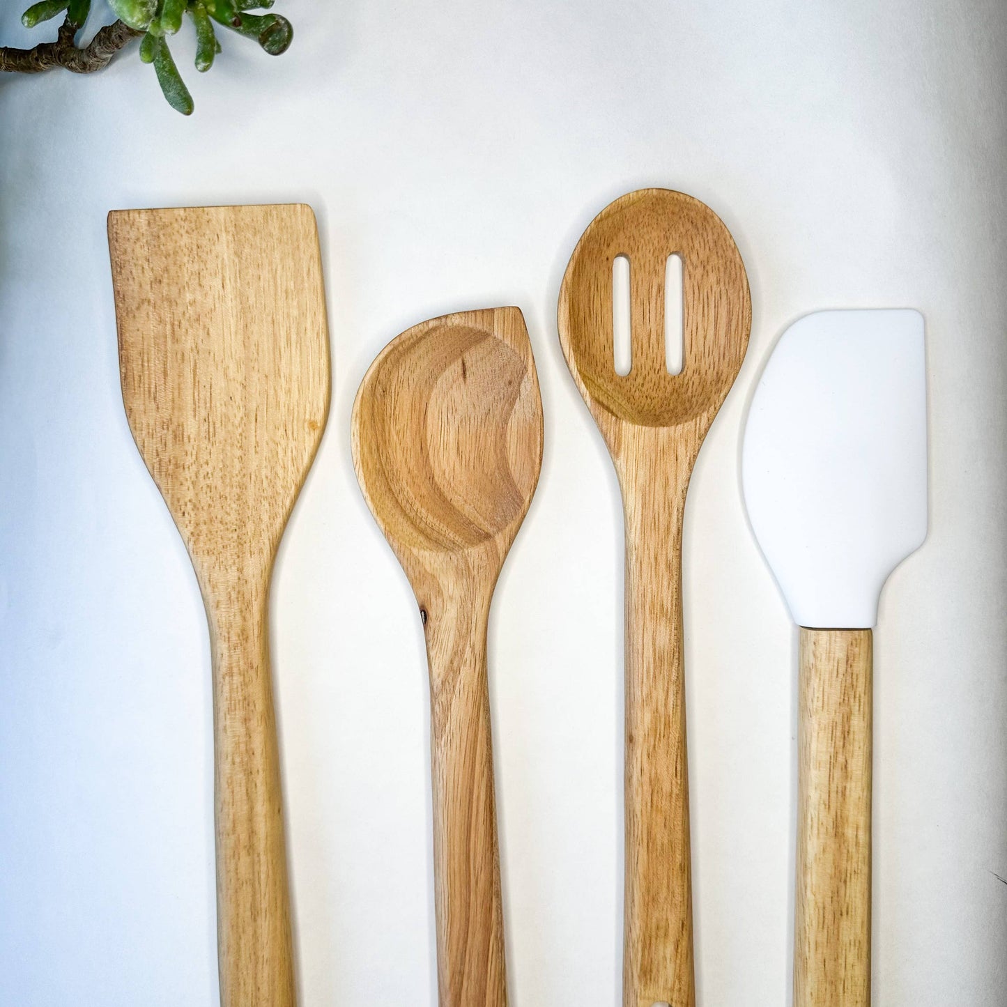 Kjøkkenredskapsett i tre | Naturlig og plastfritt - Front bilde