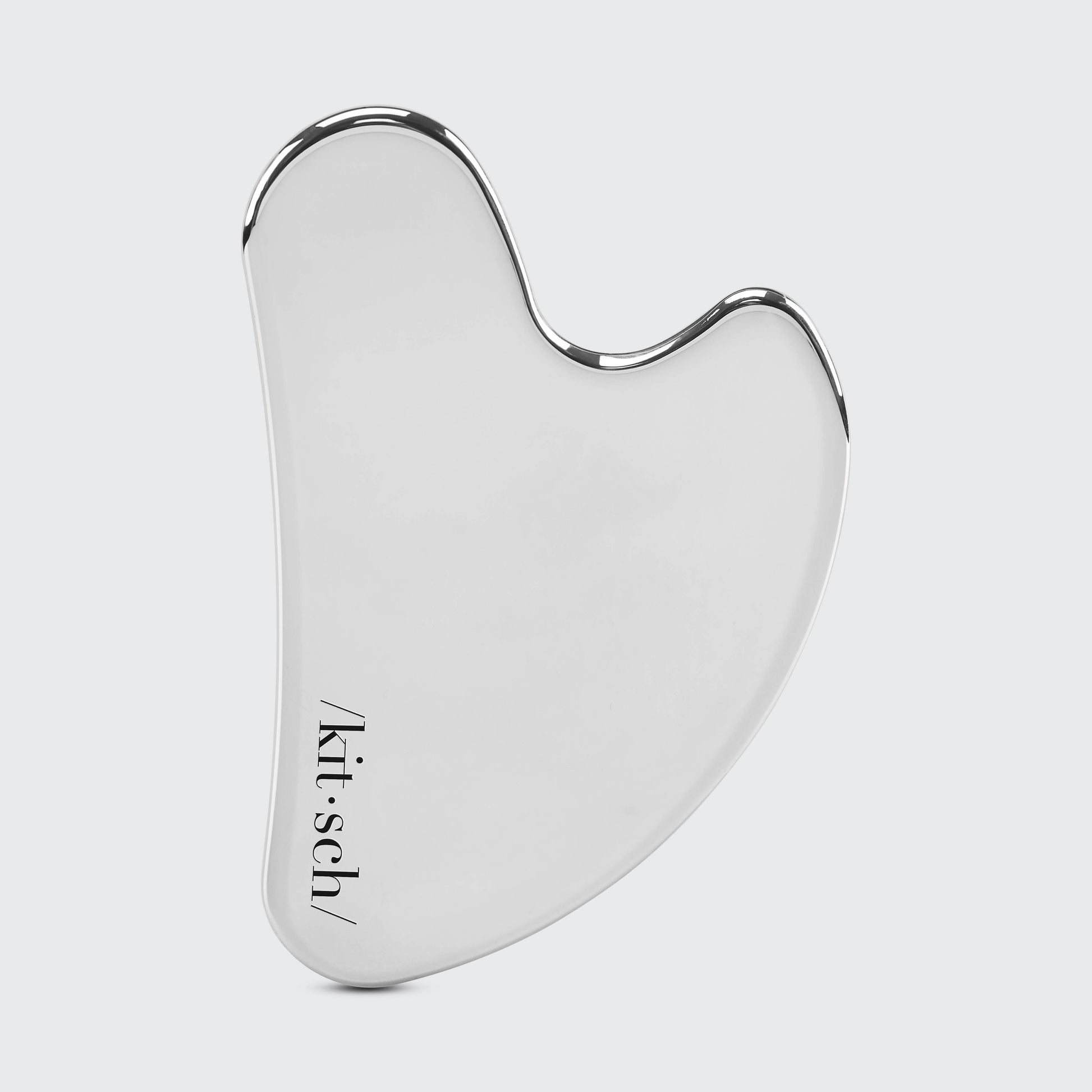 Gua Sha i rustfritt stål  - Front bilde